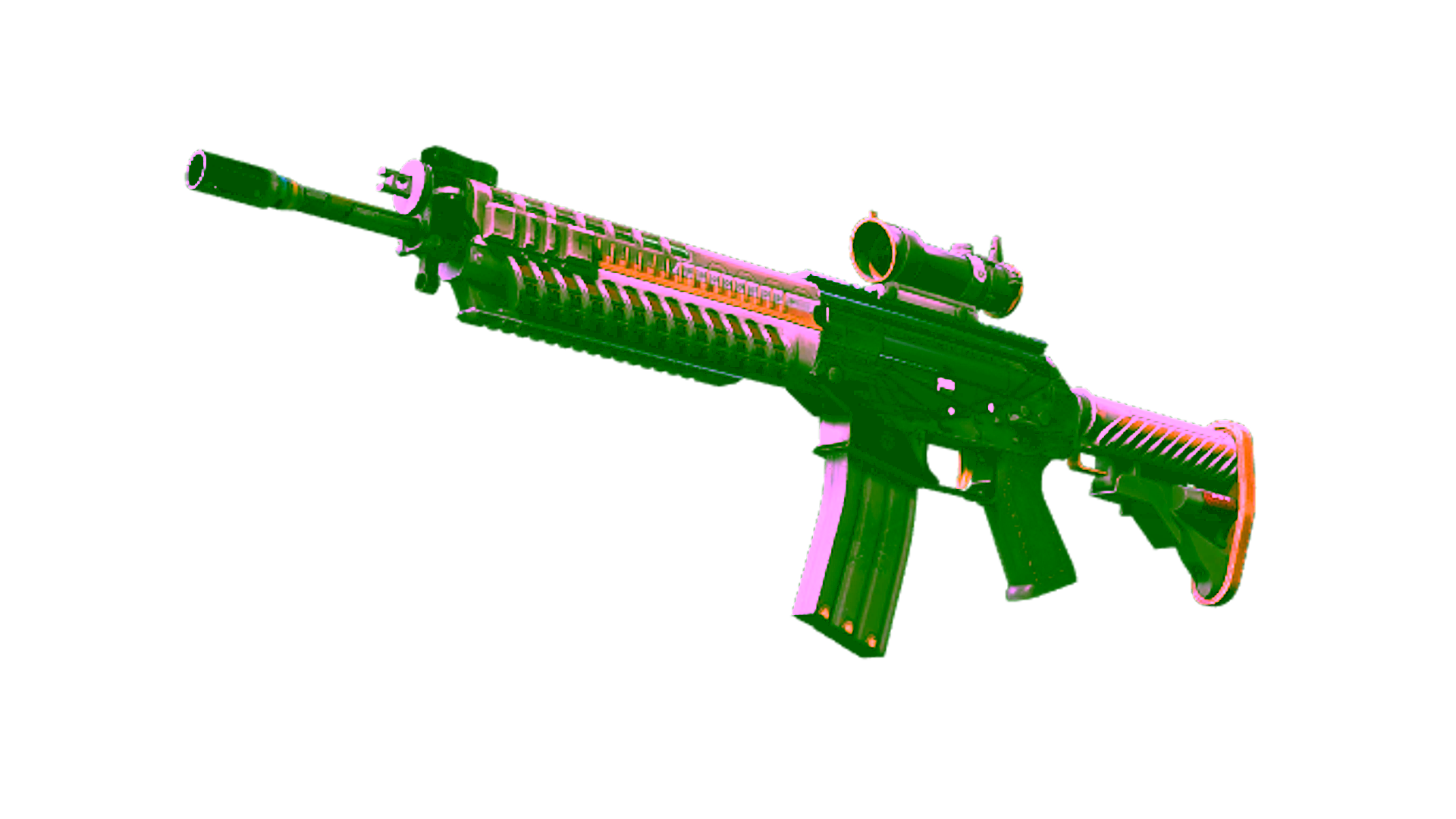 Display for StatTrak™ SG 553 | Aerial (Minimal Wear)