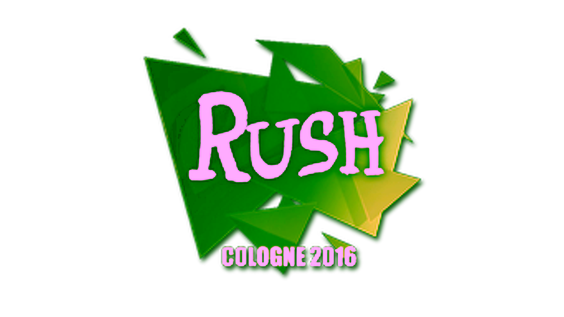 Anzeige für Sticker | RUSH | Cologne 2016