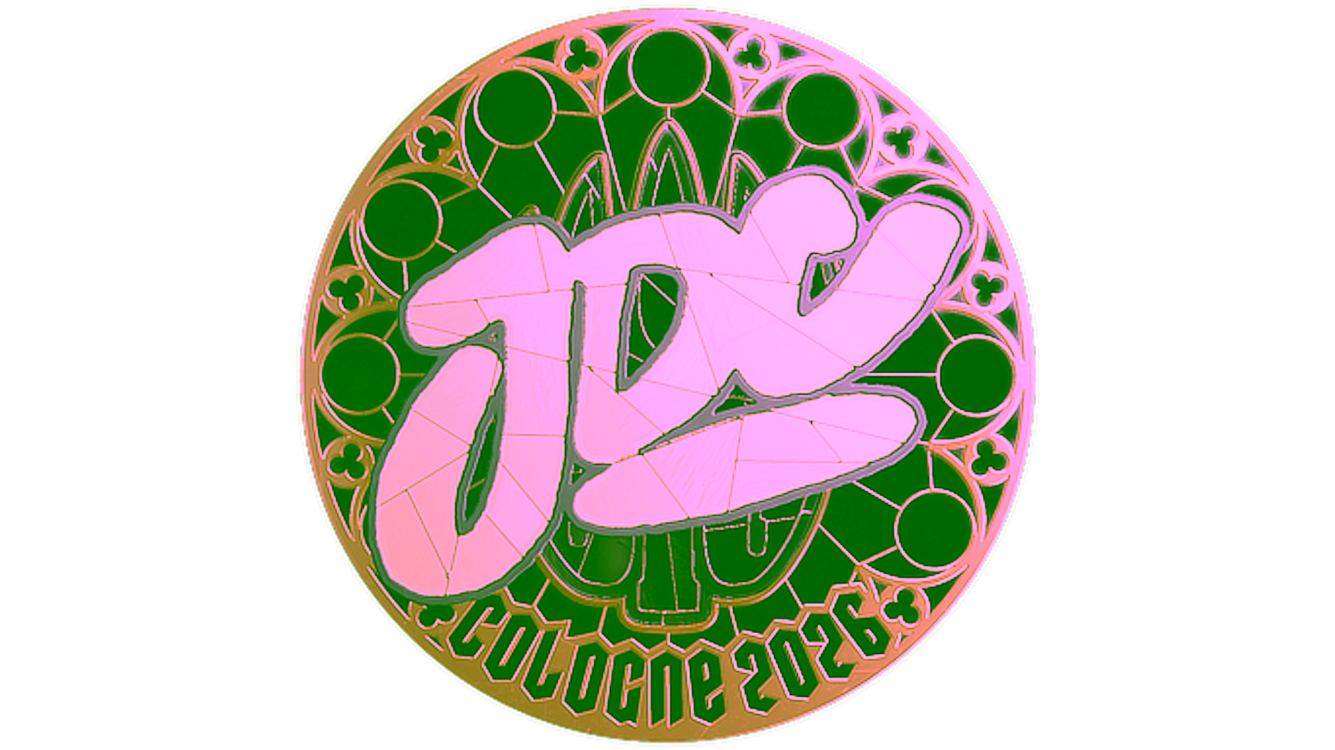 Display for Sticker | JDC (Gold) | Cologne 2026
