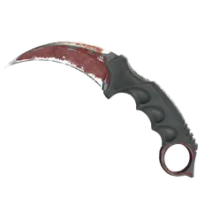 ★ Karambit | Crimson Web (Battle-Scarred)