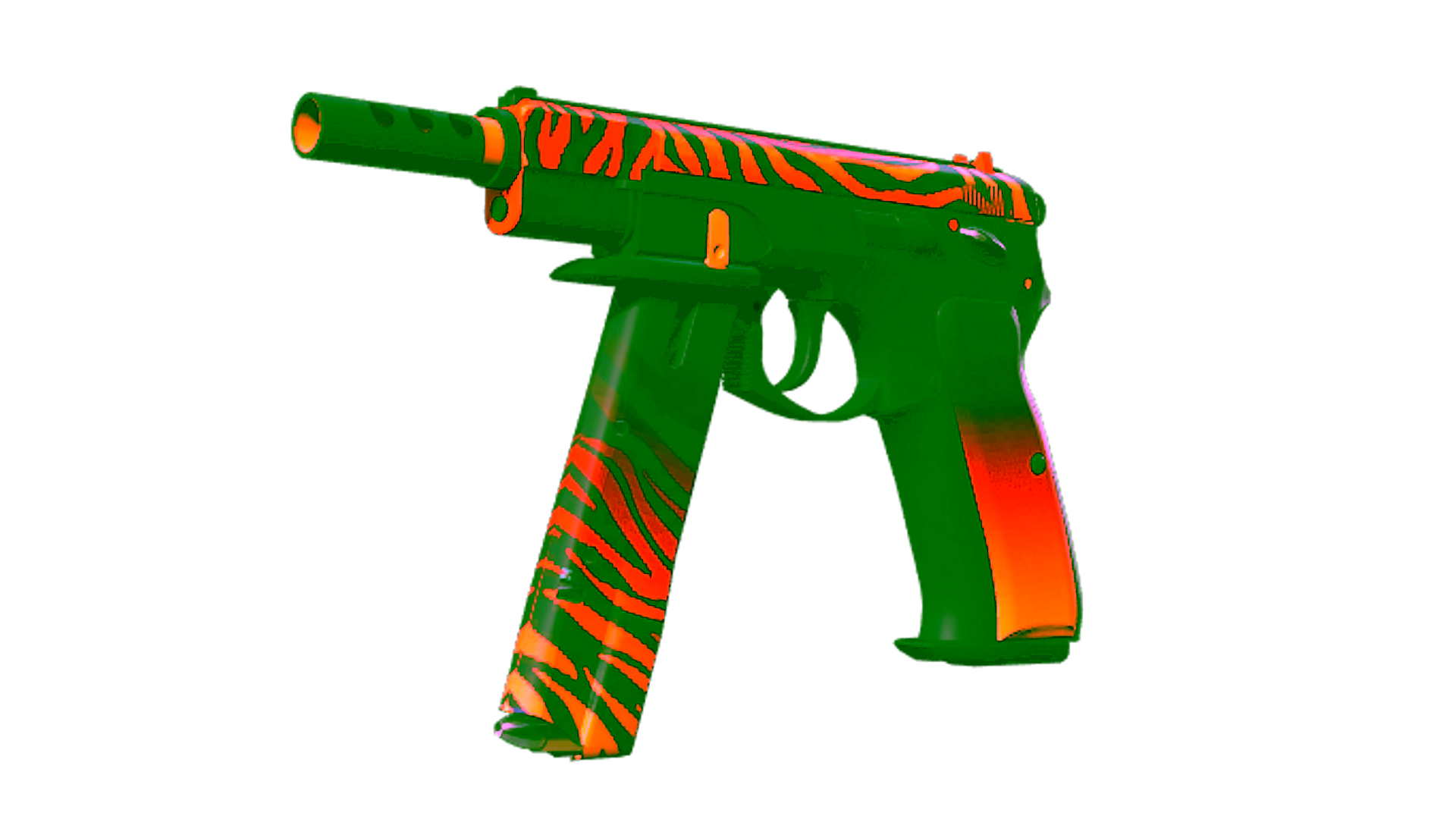 Visar för StatTrak™ CZ75-Auto | Tigris (Factory New)