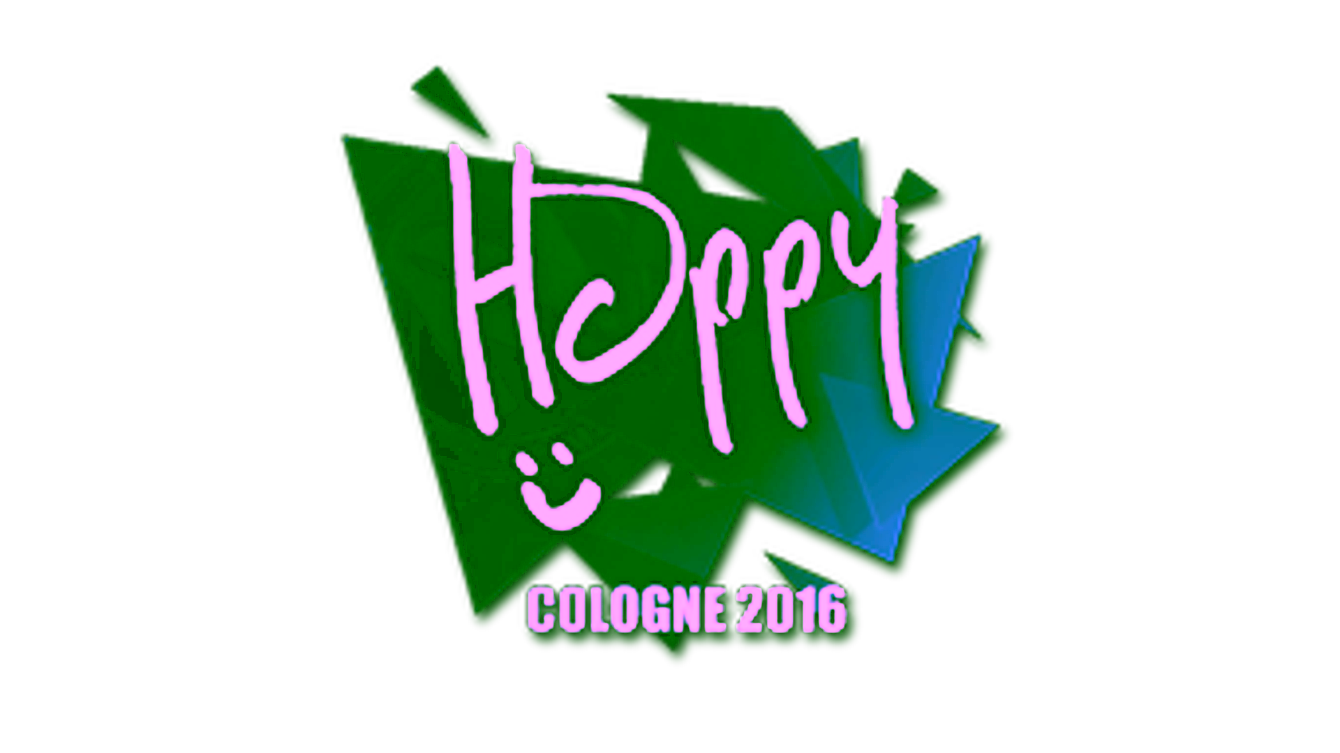 Display for Sticker | Happy | Cologne 2016