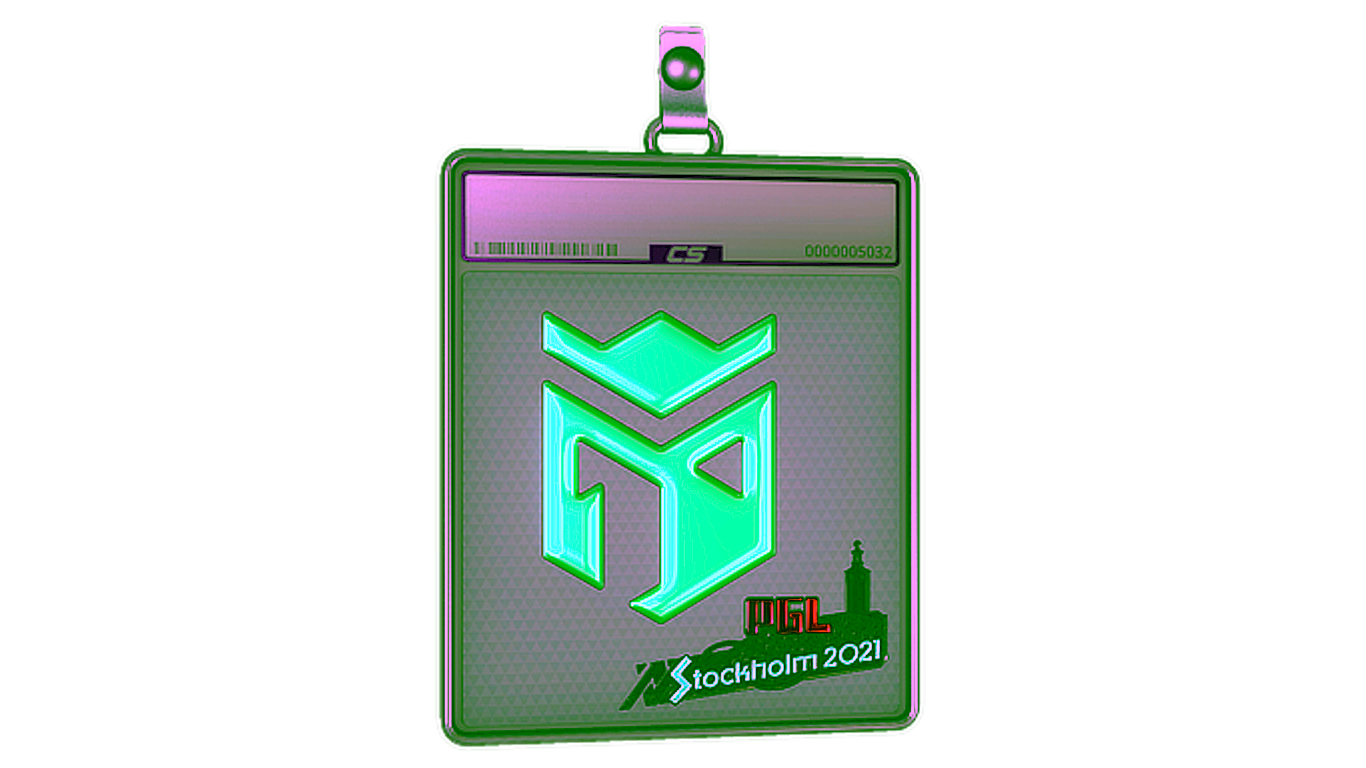 Display for Sticker Slab | Entropiq (Foil) | Stockholm 2021