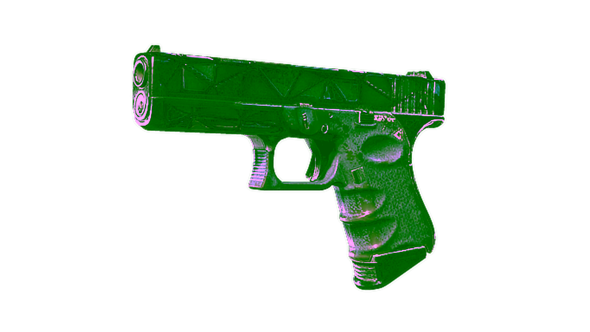 Rodyti StatTrak™ Glock-18 | Mirror Mosaic (Battle-Scarred)