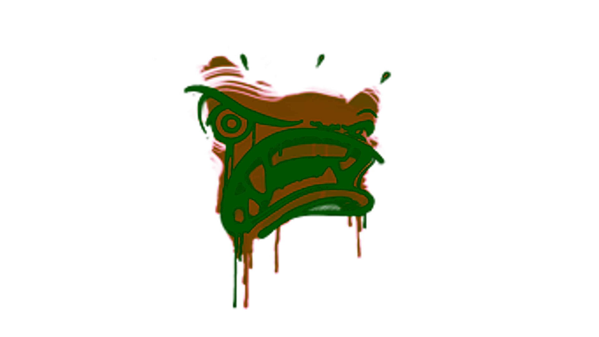 Display for Sealed Graffiti | Rage Mode (Blood Red)