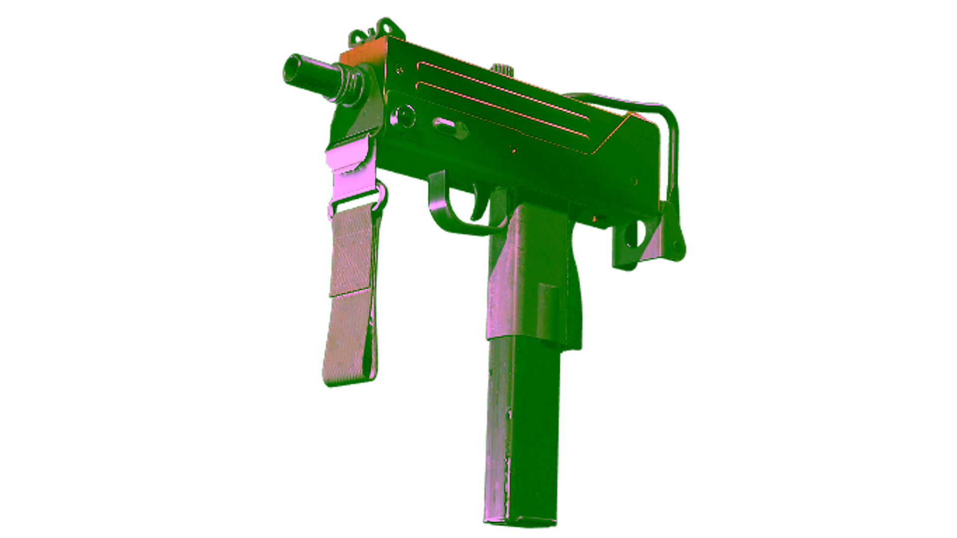 عرض لـ Souvenir MAC-10 | Amber Fade (Well-Worn)