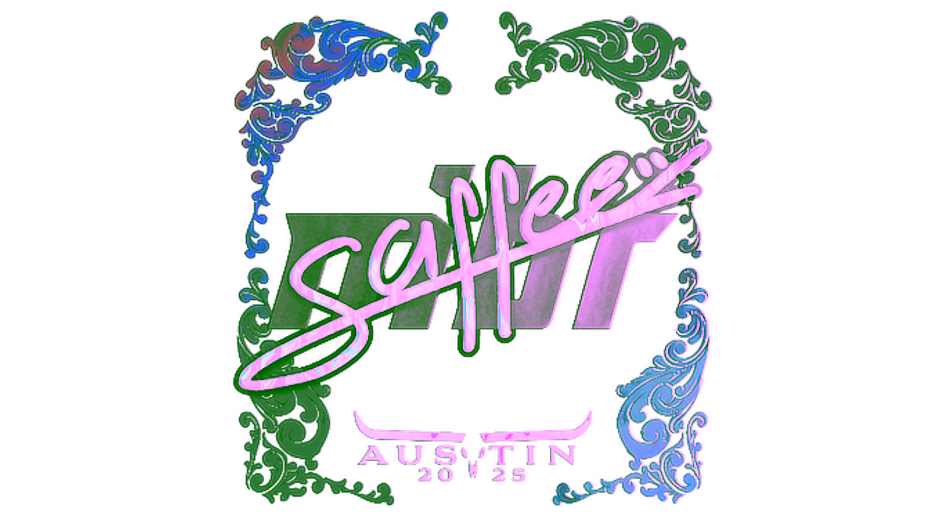 Exibição para Sticker | saffee (Holo) | Austin 2025