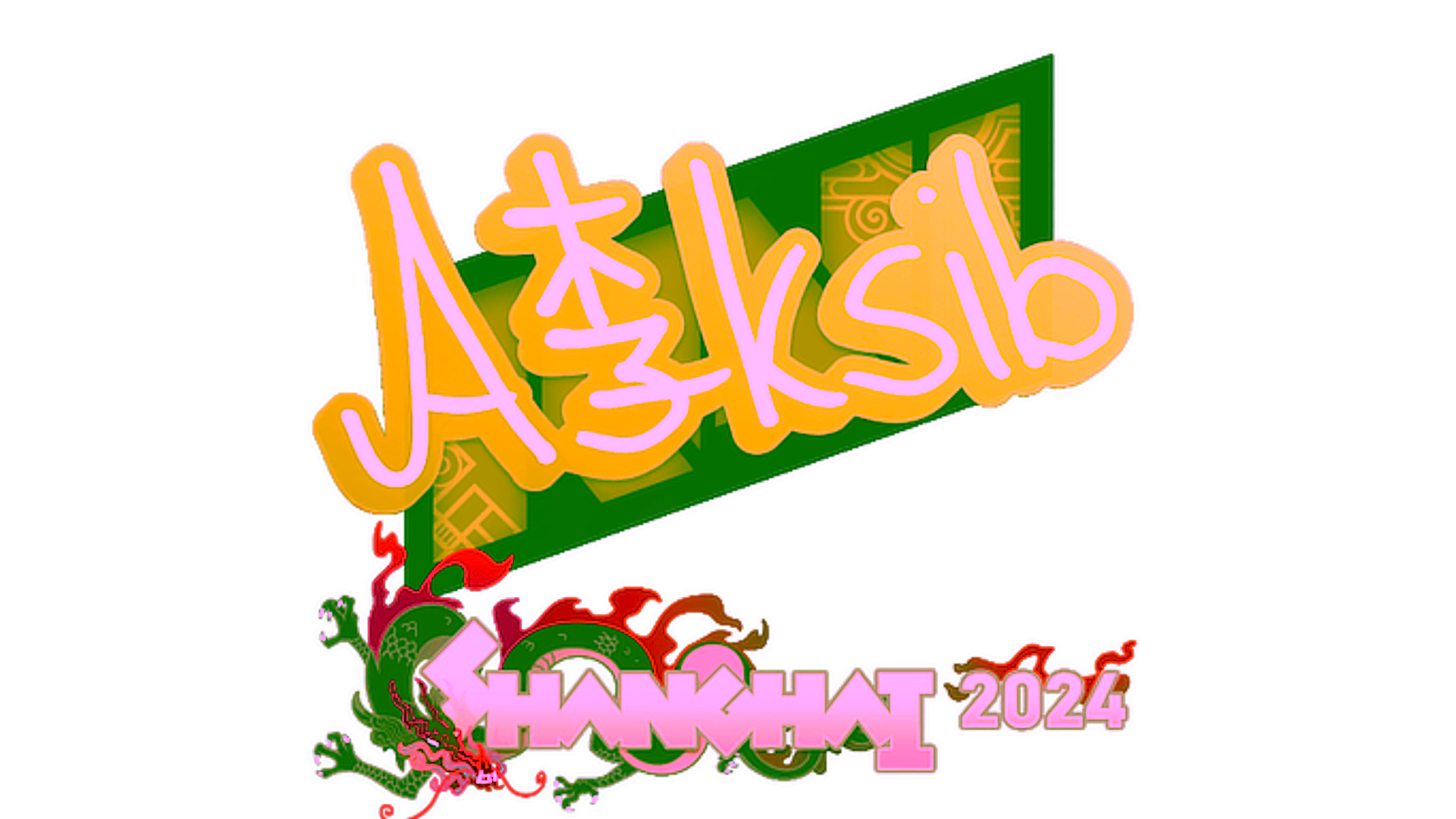 Sticker | Aleksib | Shanghai 2024 için görüntü