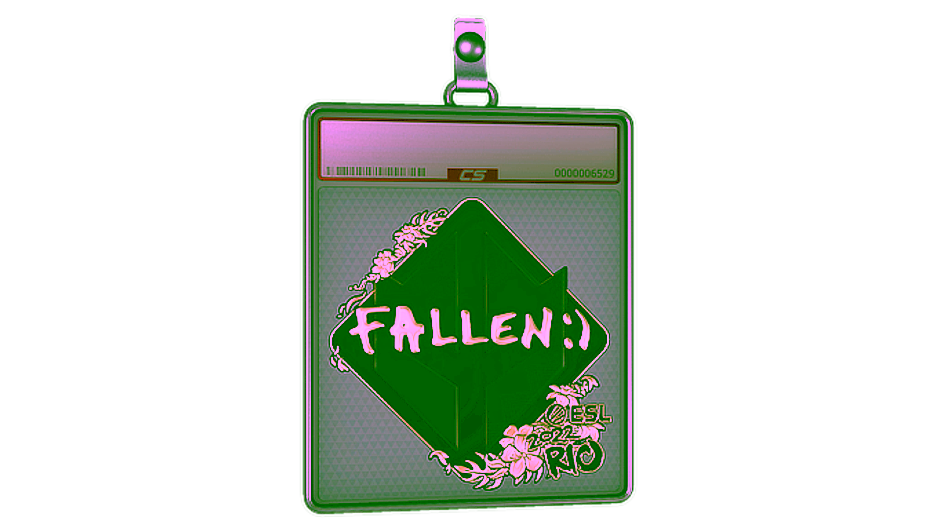 Affichage pour Sticker Slab | FalleN (Gold) | Rio 2022