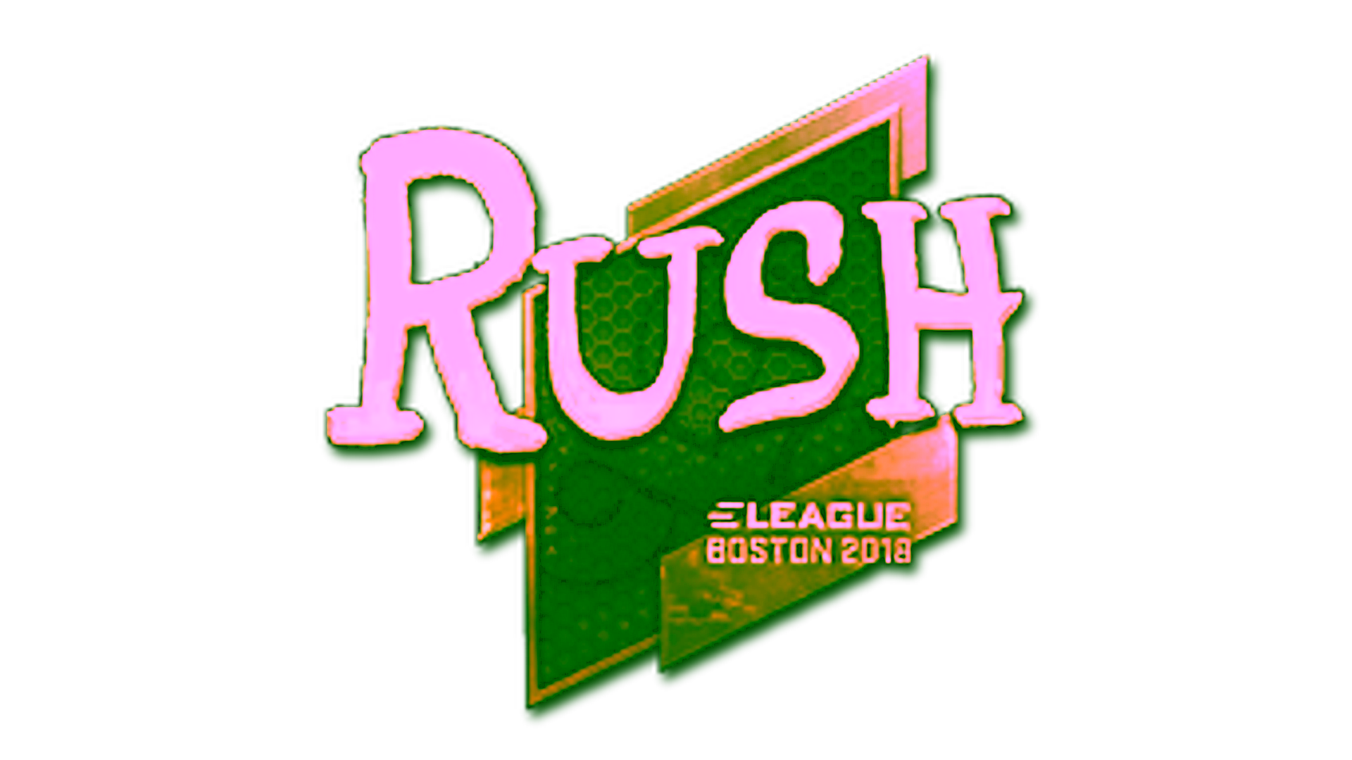 Rodyti Sticker | RUSH (Gold) | Boston 2018