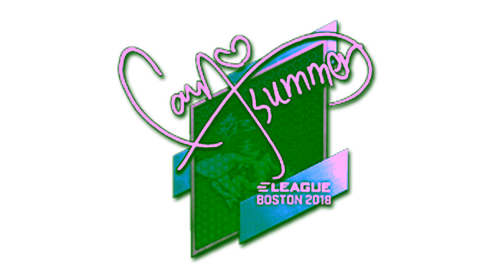 Display for Sticker | Summer | Boston 2018