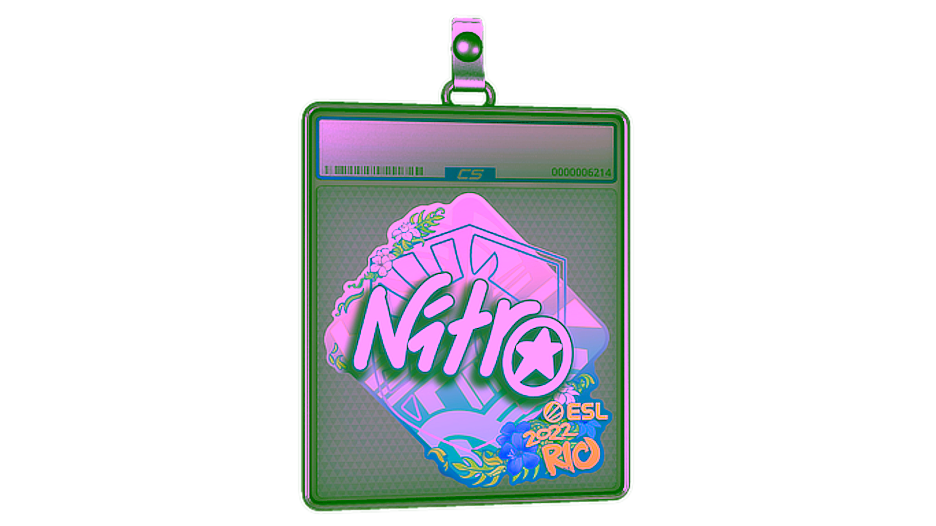 Display for Sticker Slab | nitr0 | Rio 2022