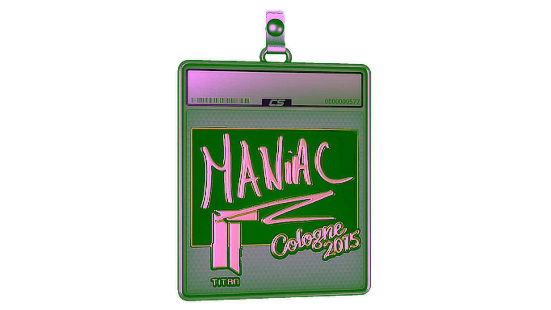 Дисплей для Sticker Slab | Maniac (Gold) | Cologne 2015