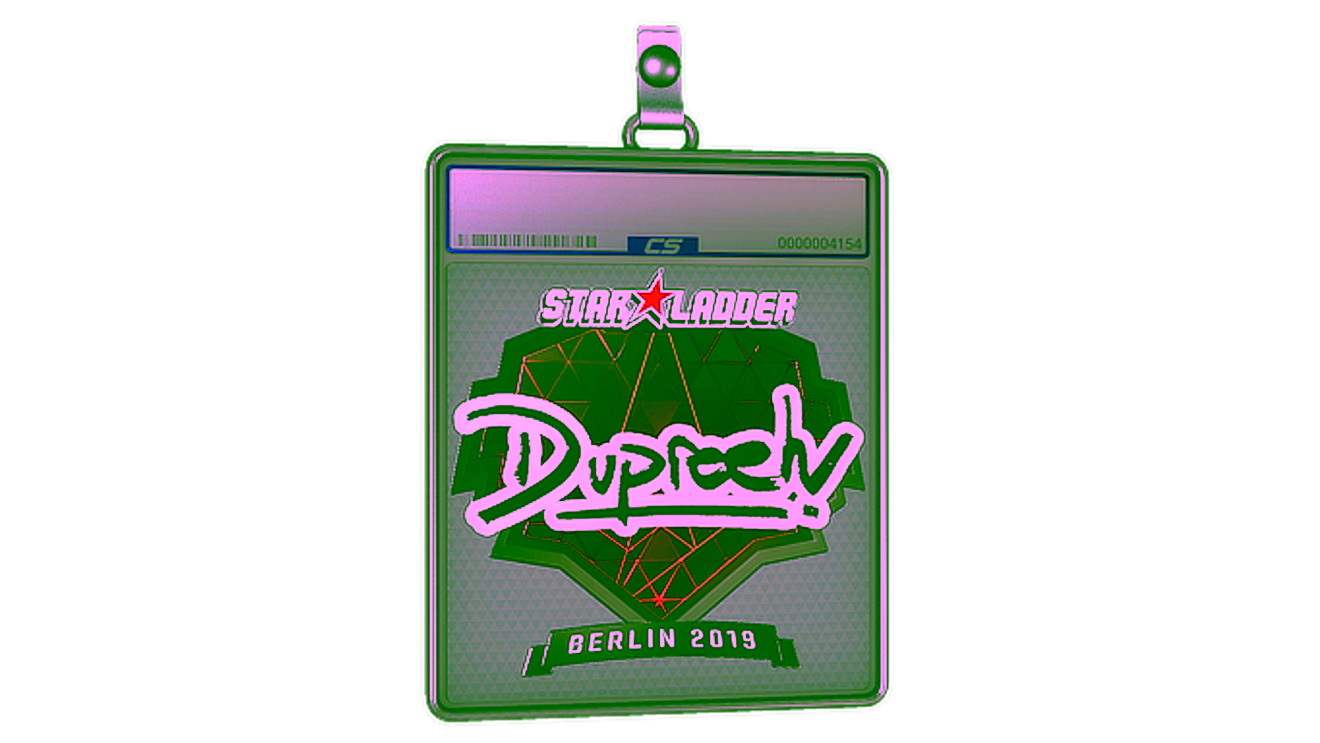 Display for Sticker Slab | dupreeh (Foil) | Berlin 2019