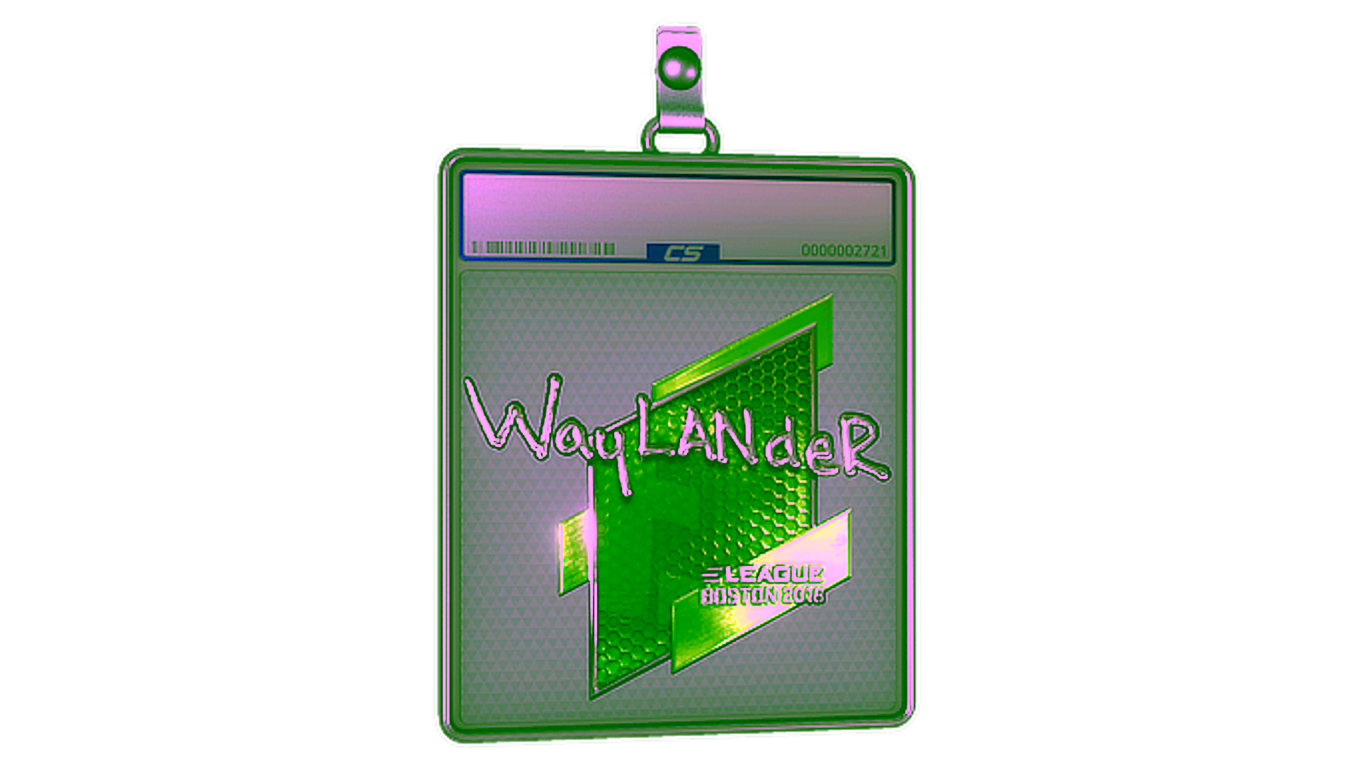Wyświetl dla Sticker Slab | wayLander (Foil) | Boston 2018