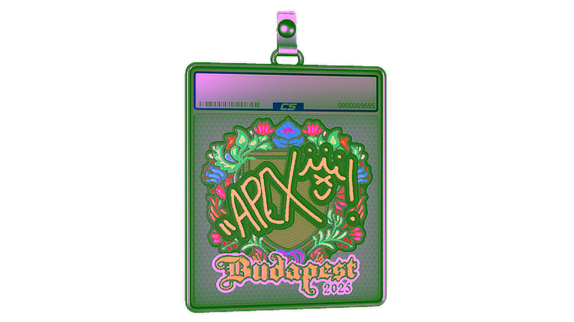 عرض لـ Sticker Slab | apEX (Embroidered) | Budapest 2025