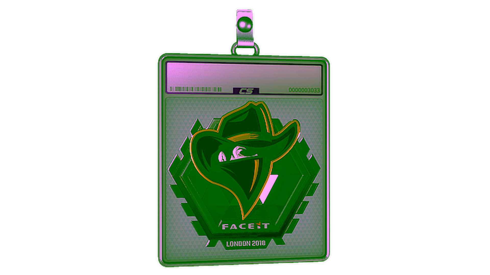 Display for Sticker Slab | Renegades (Foil) | London 2018