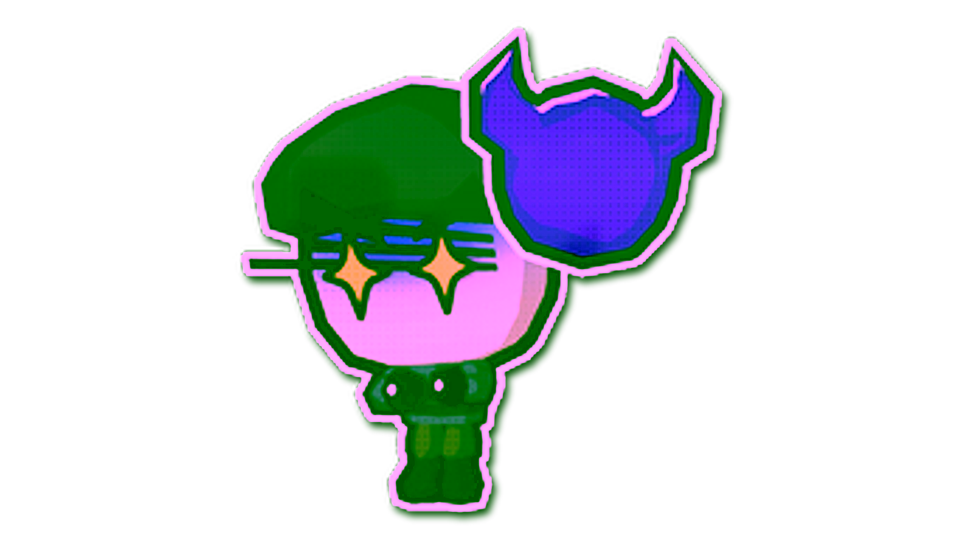 Display for Sticker | Little Mischief