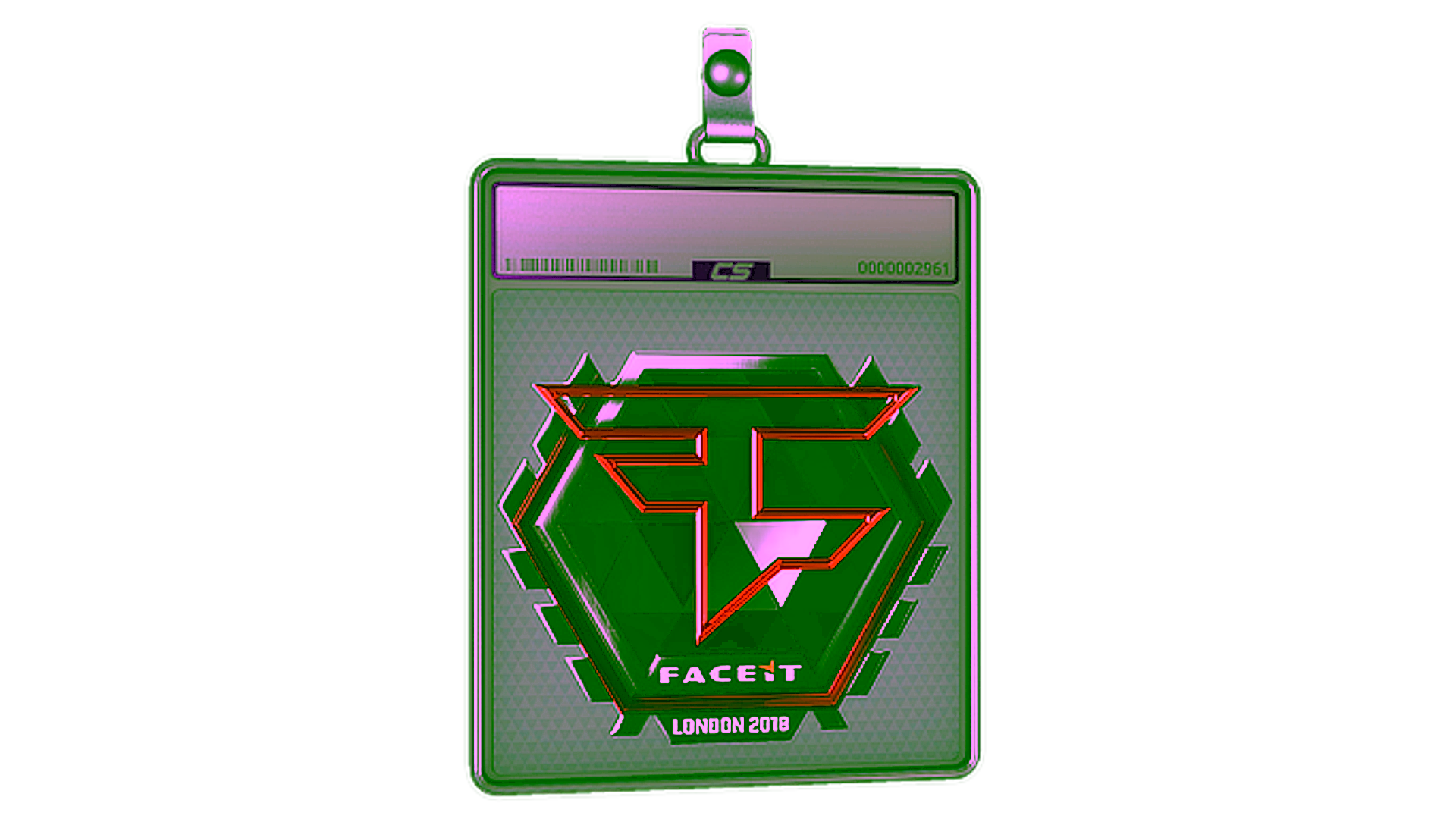 Display for Sticker Slab | FaZe Clan (Foil) | London 2018