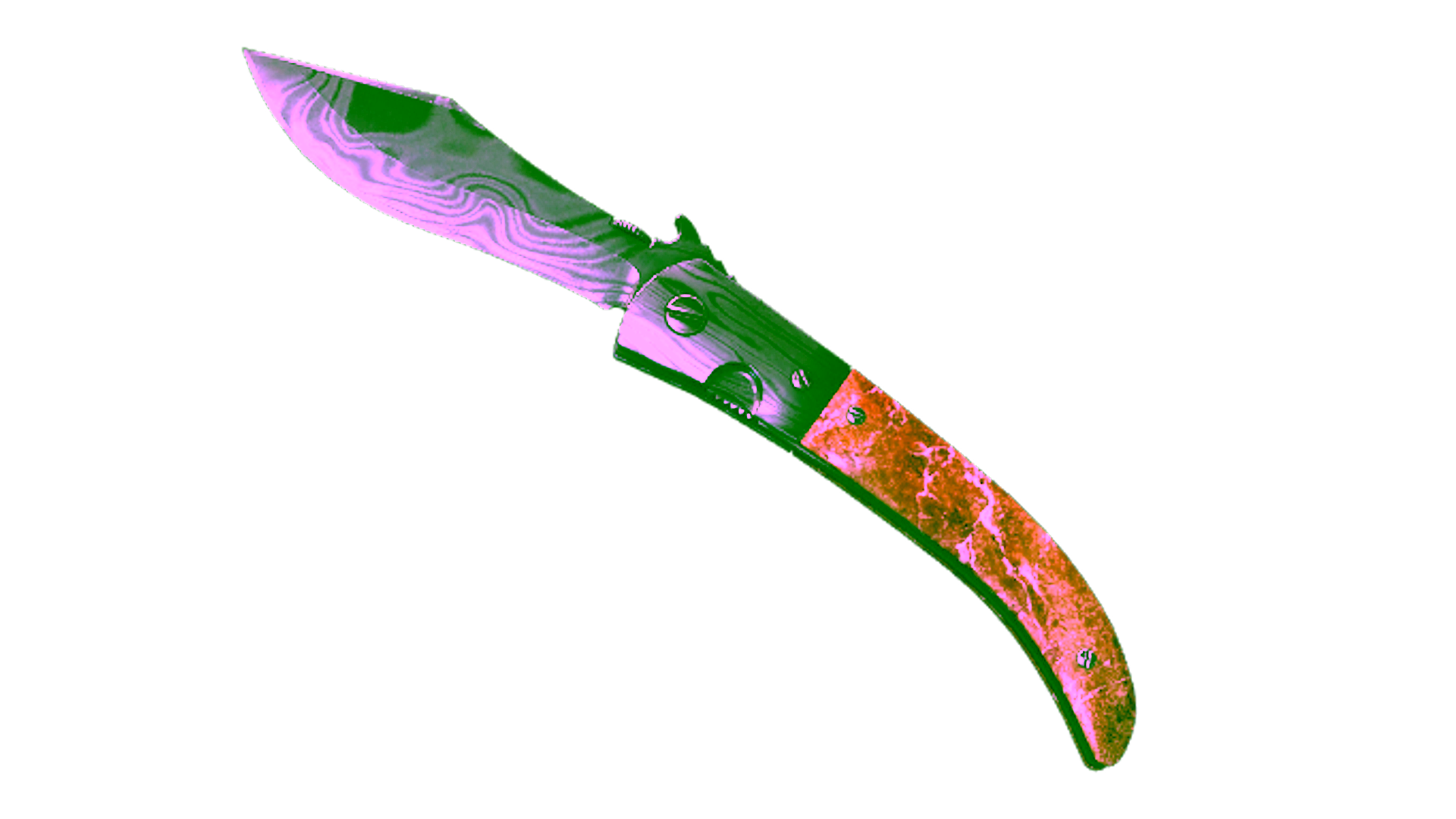Display for ★ StatTrak™ Navaja Knife | Damascus Steel (Well-Worn)
