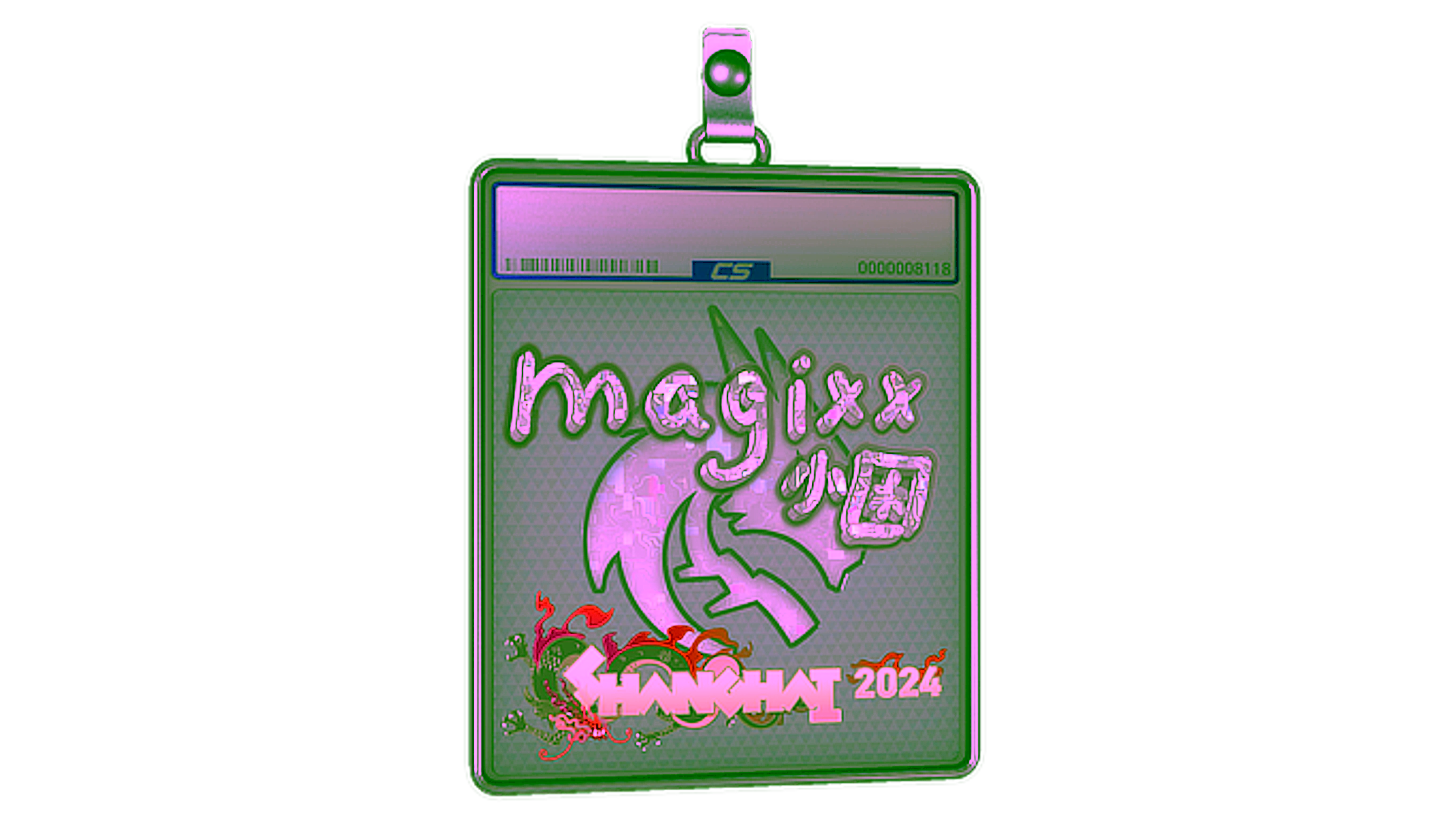 عرض لـ Sticker Slab | magixx (Glitter) | Shanghai 2024
