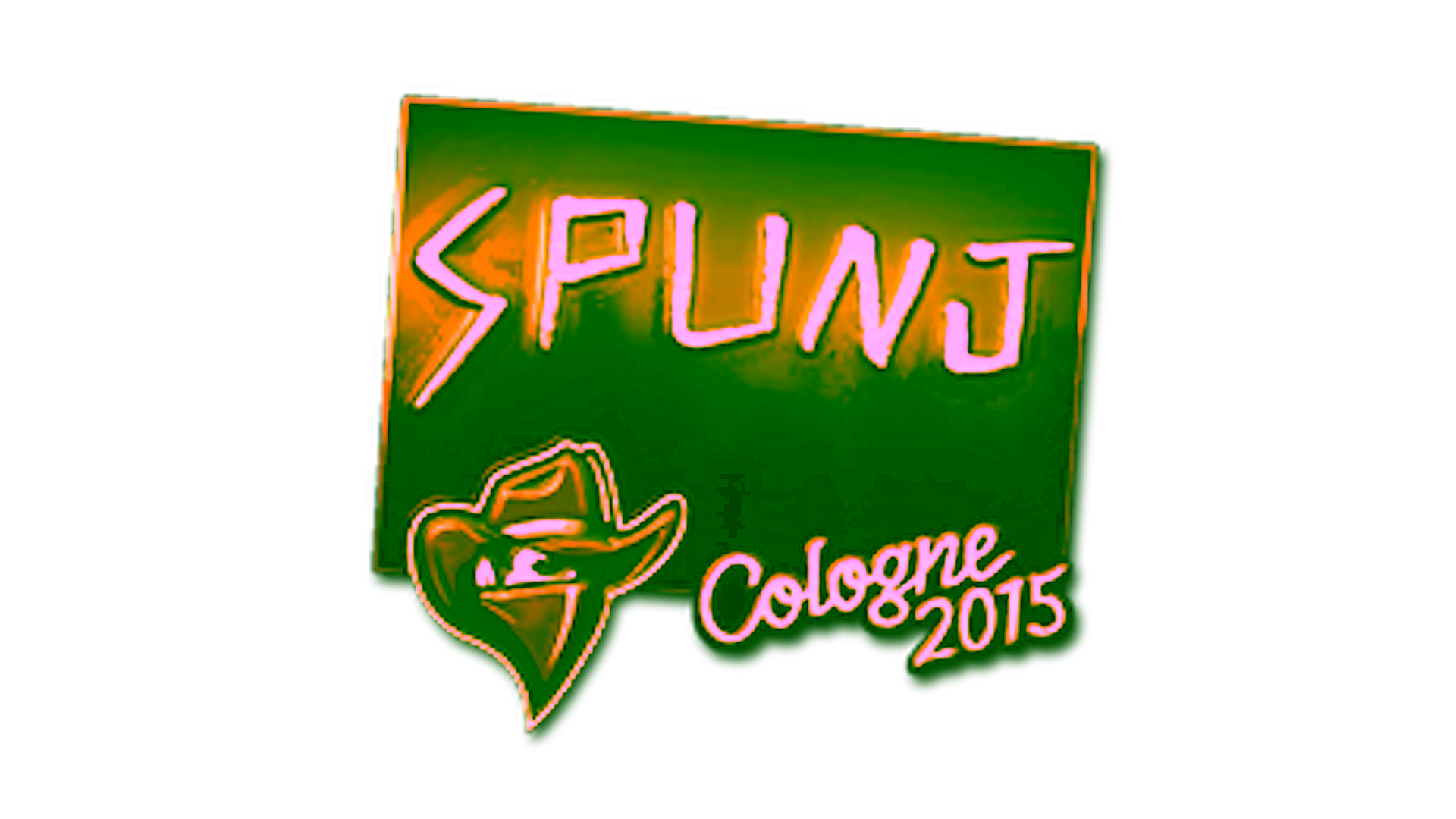 Affichage pour Sticker | SPUNJ (Gold) | Cologne 2015