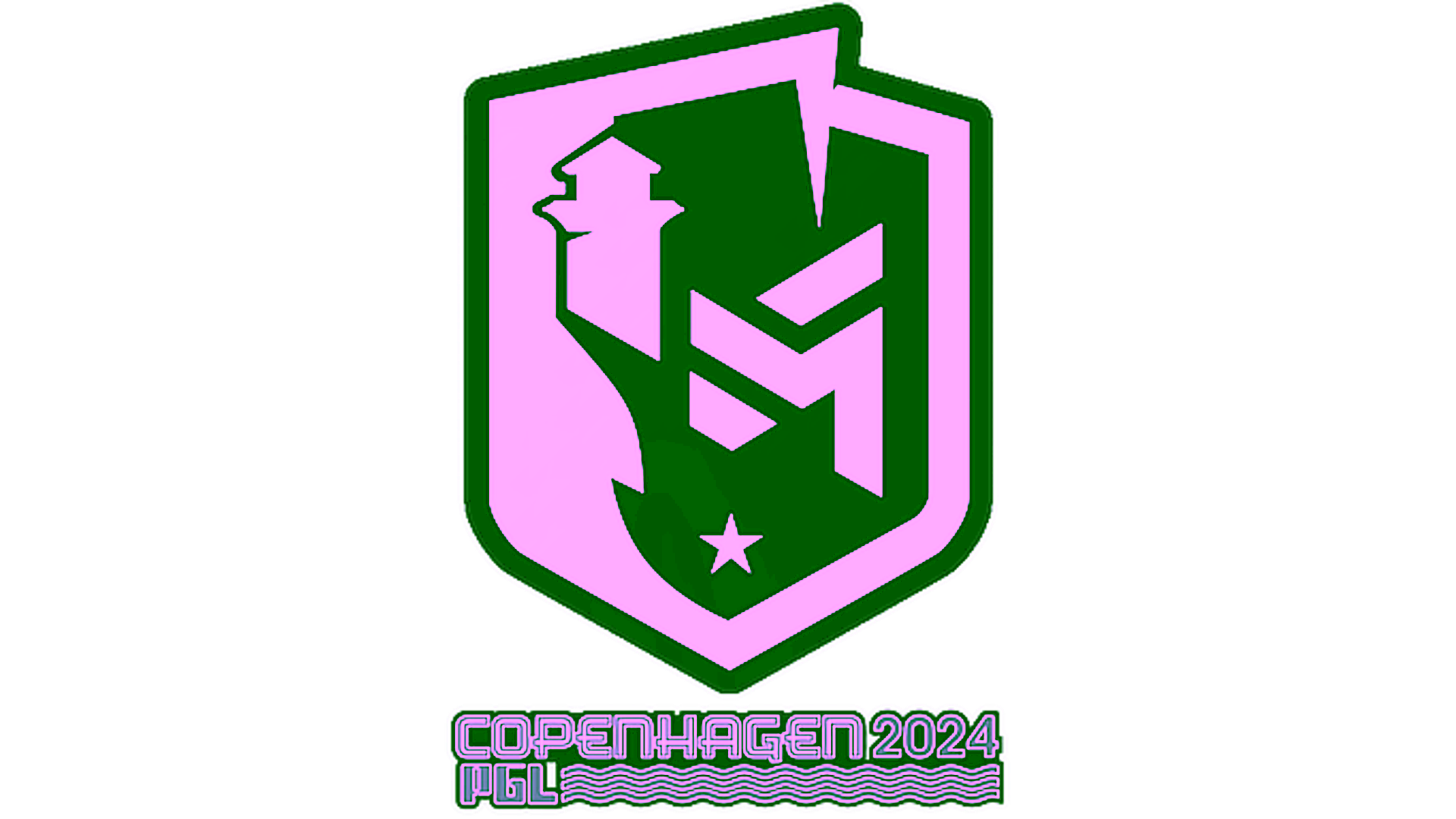 Affichage pour Sticker | PGL | Copenhagen 2024