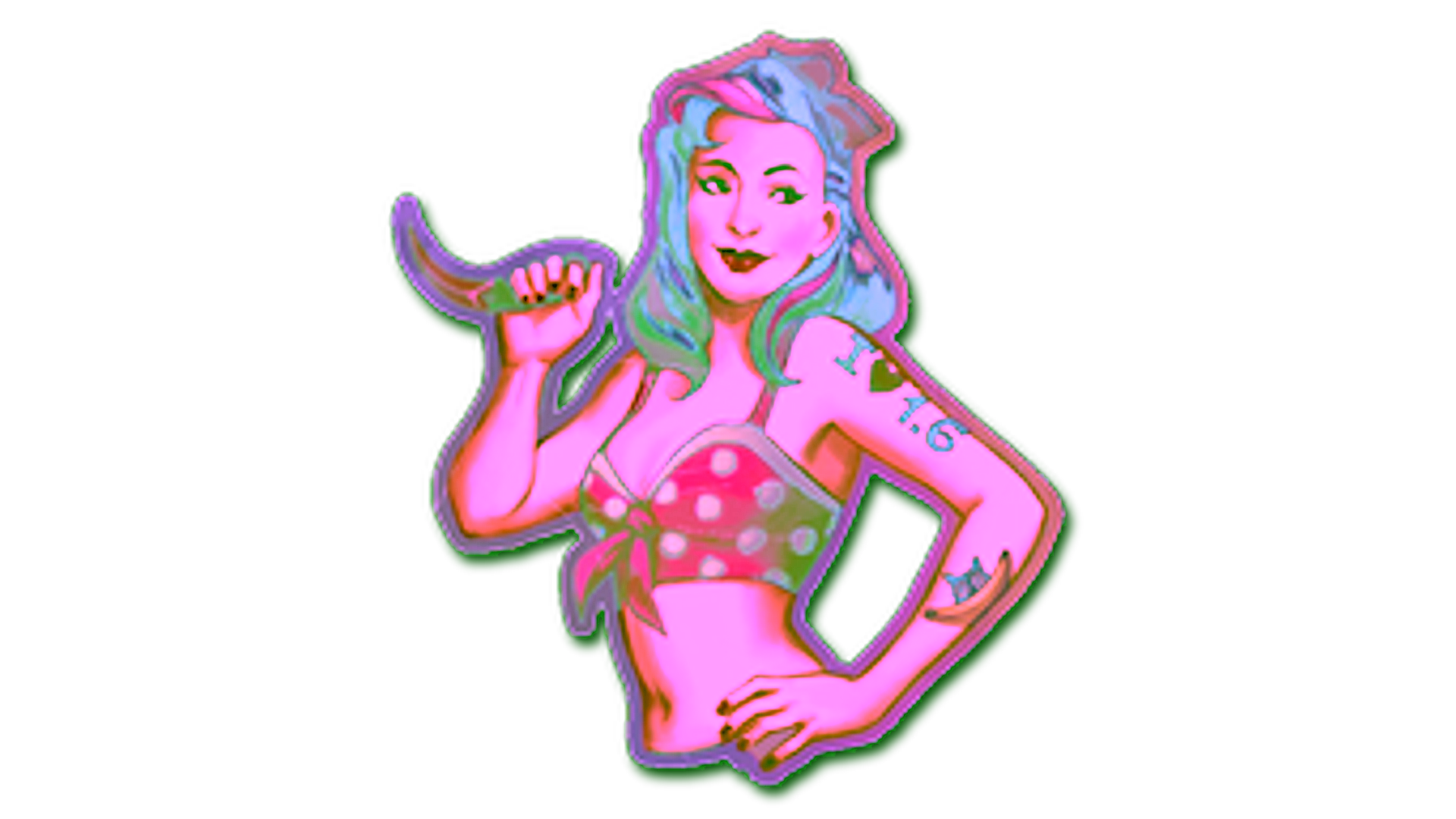 Display for Sticker | Kimberly (Holo)