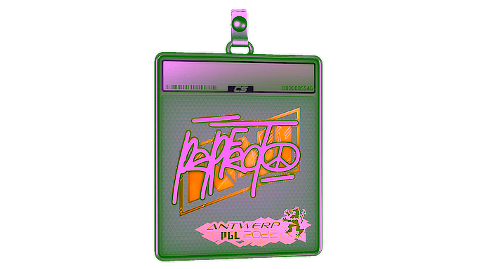 عرض لـ Sticker Slab | Perfecto (Holo) | Antwerp 2022