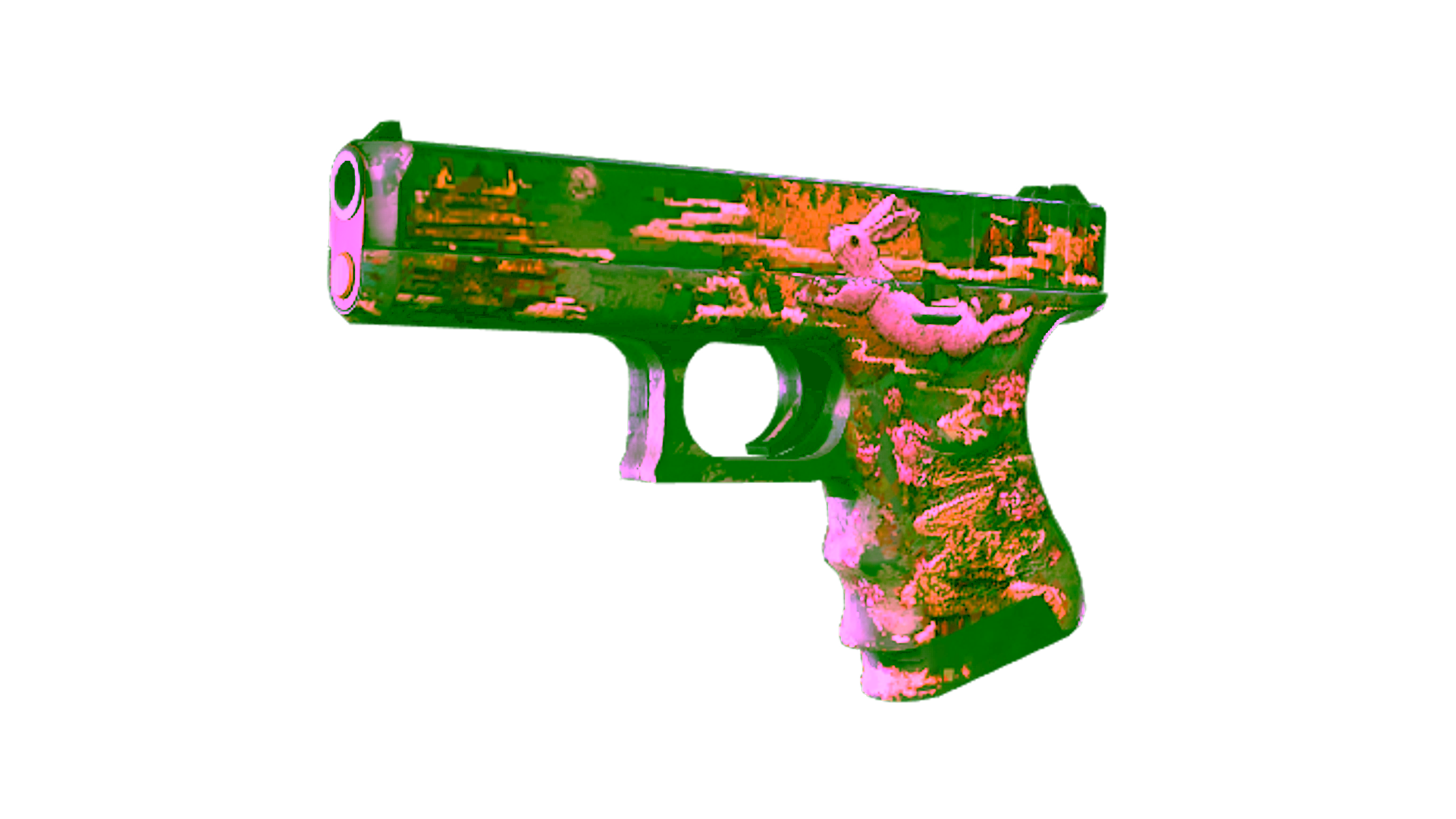 Affichage pour StatTrak™ Glock-18 | Umbral Rabbit (Battle-Scarred)