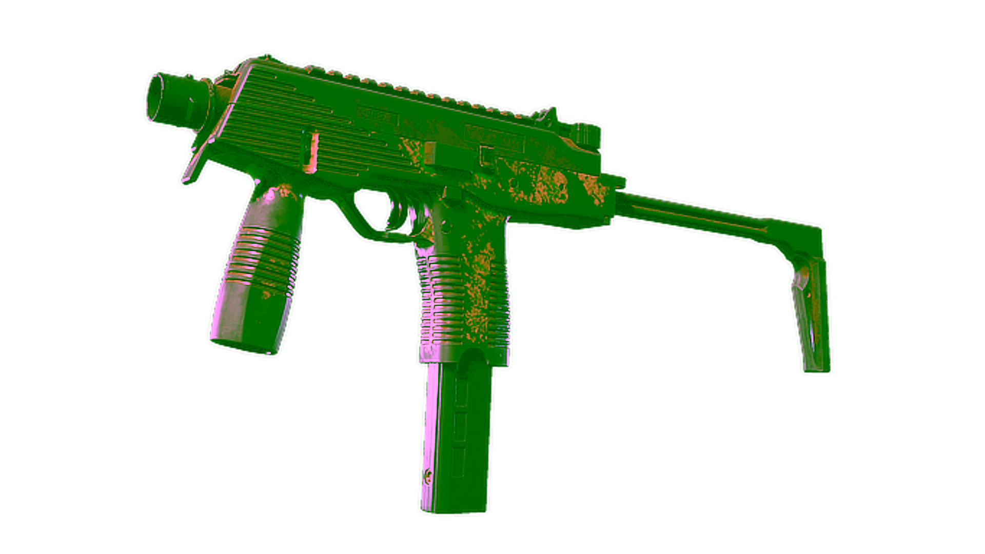 Display for Souvenir MP9 | Multi-Terrain (Battle-Scarred)