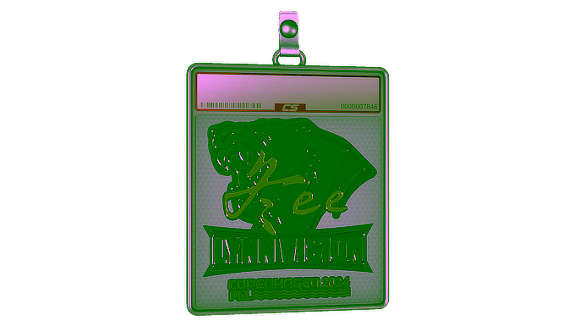 Display for Sticker Slab | Jee (Gold) | Copenhagen 2024