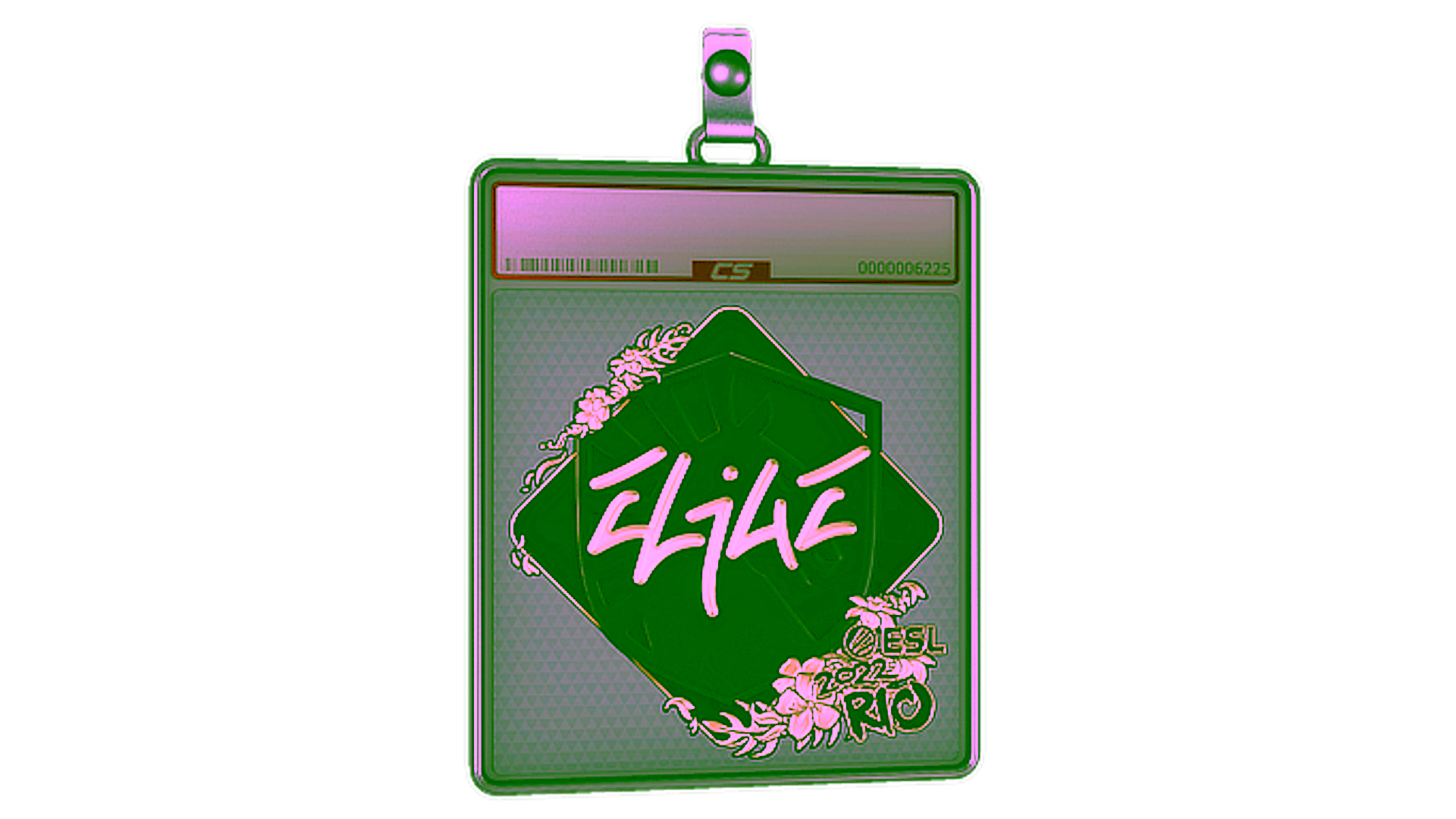 Affichage pour Sticker Slab | EliGE (Gold) | Rio 2022