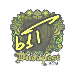 Sticker b1t Budapest 2025