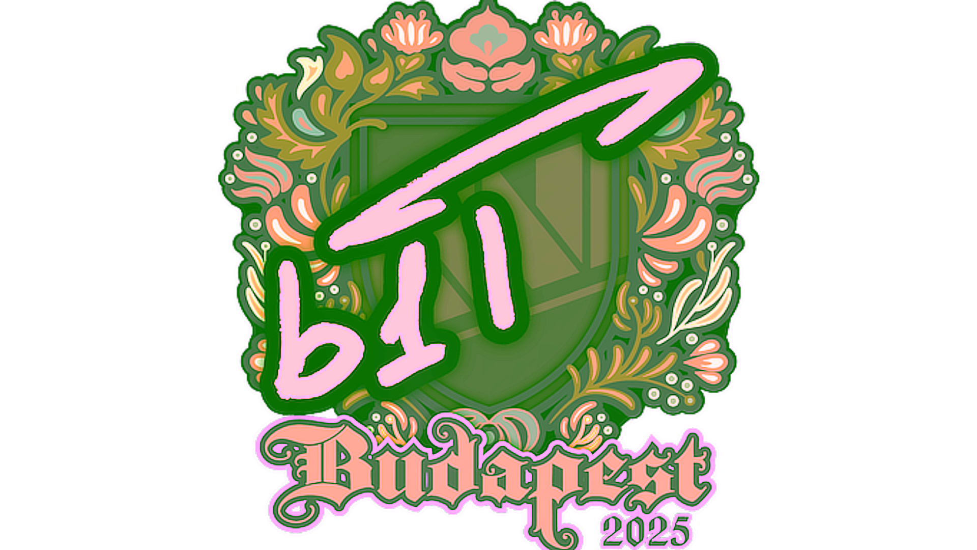 Mostrar para Sticker | b1t | Budapest 2025