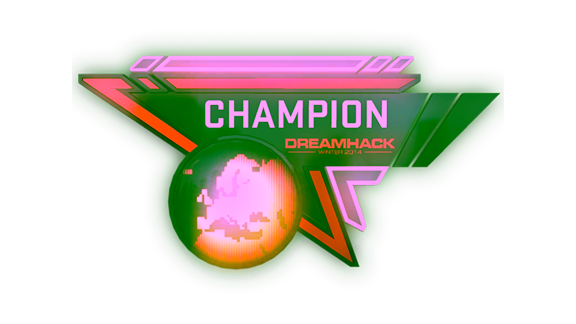 Display for Champion at DreamHack Winter 2014