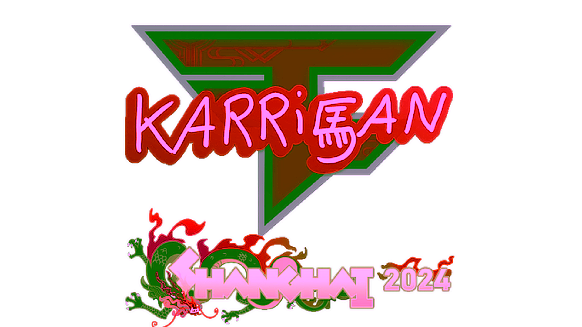 Exibição para Sticker | karrigan | Shanghai 2024