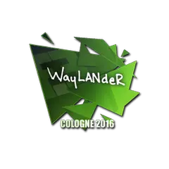 Sticker wayLander Cologne 2016