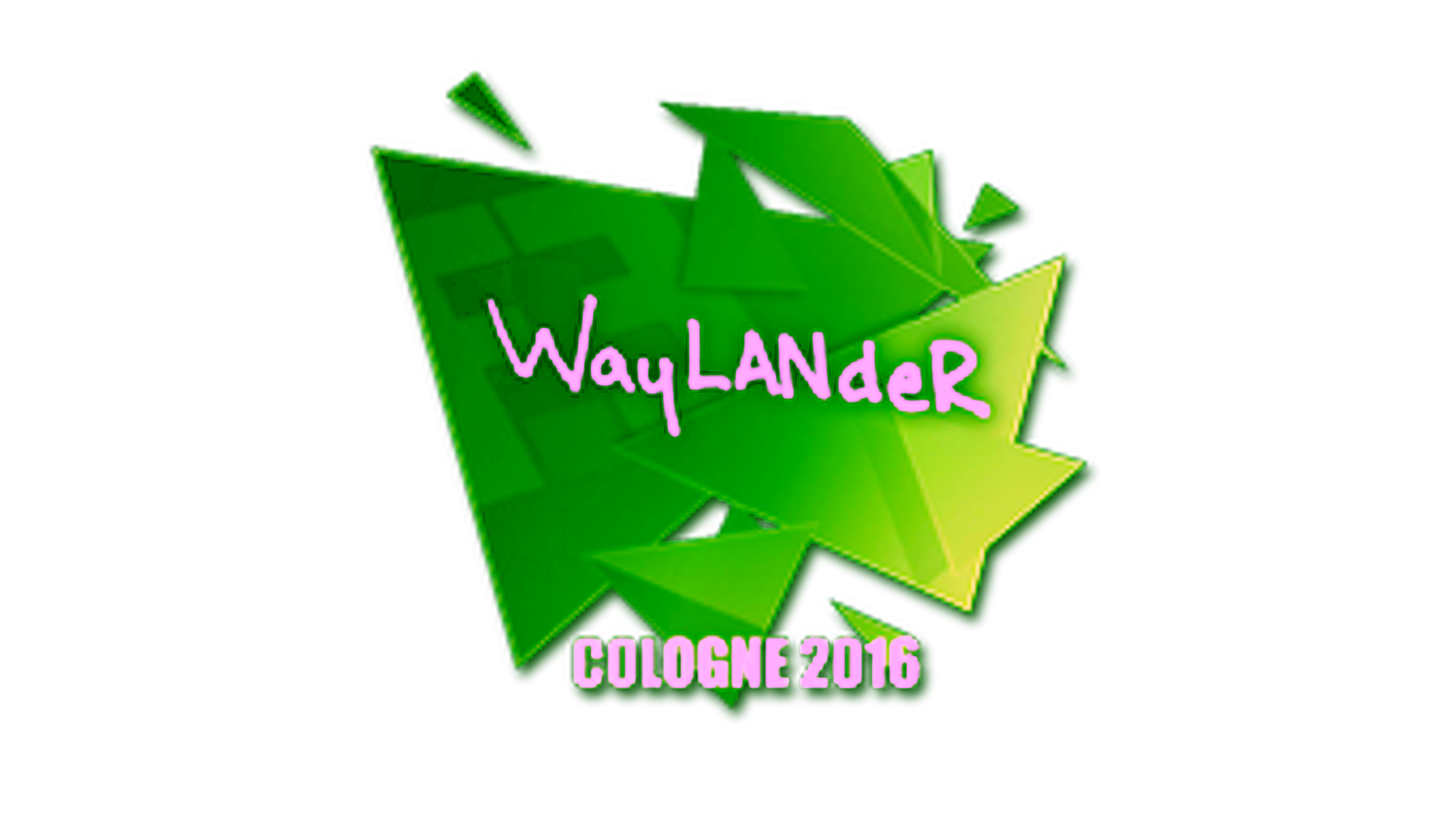 Visar för Sticker | wayLander | Cologne 2016