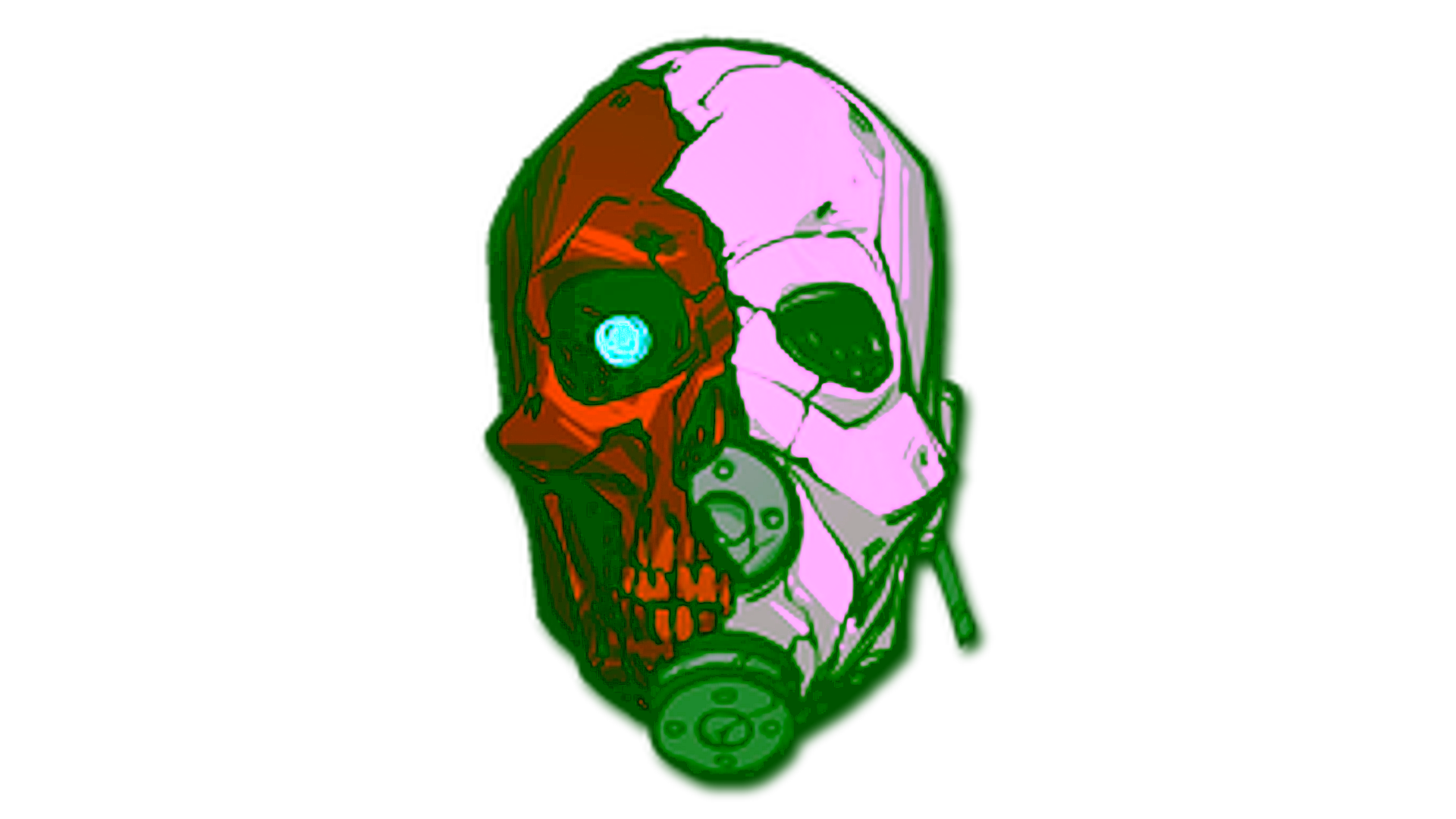 Display for Sticker | Combine Helmet