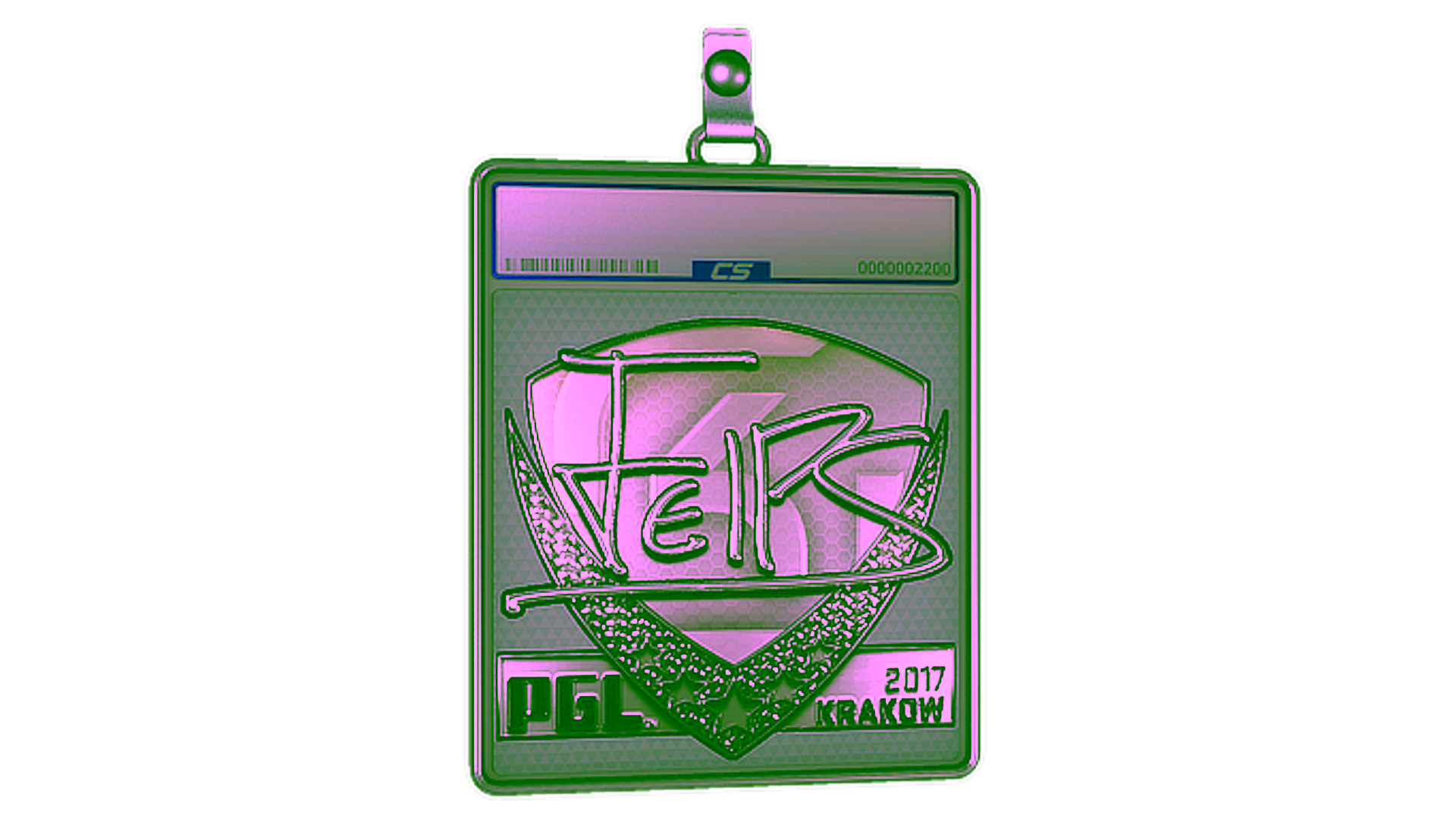 Rodyti Sticker Slab | felps (Foil) | Krakow 2017