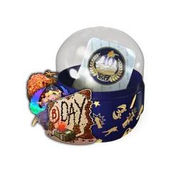 10 Year Birthday Sticker Capsule