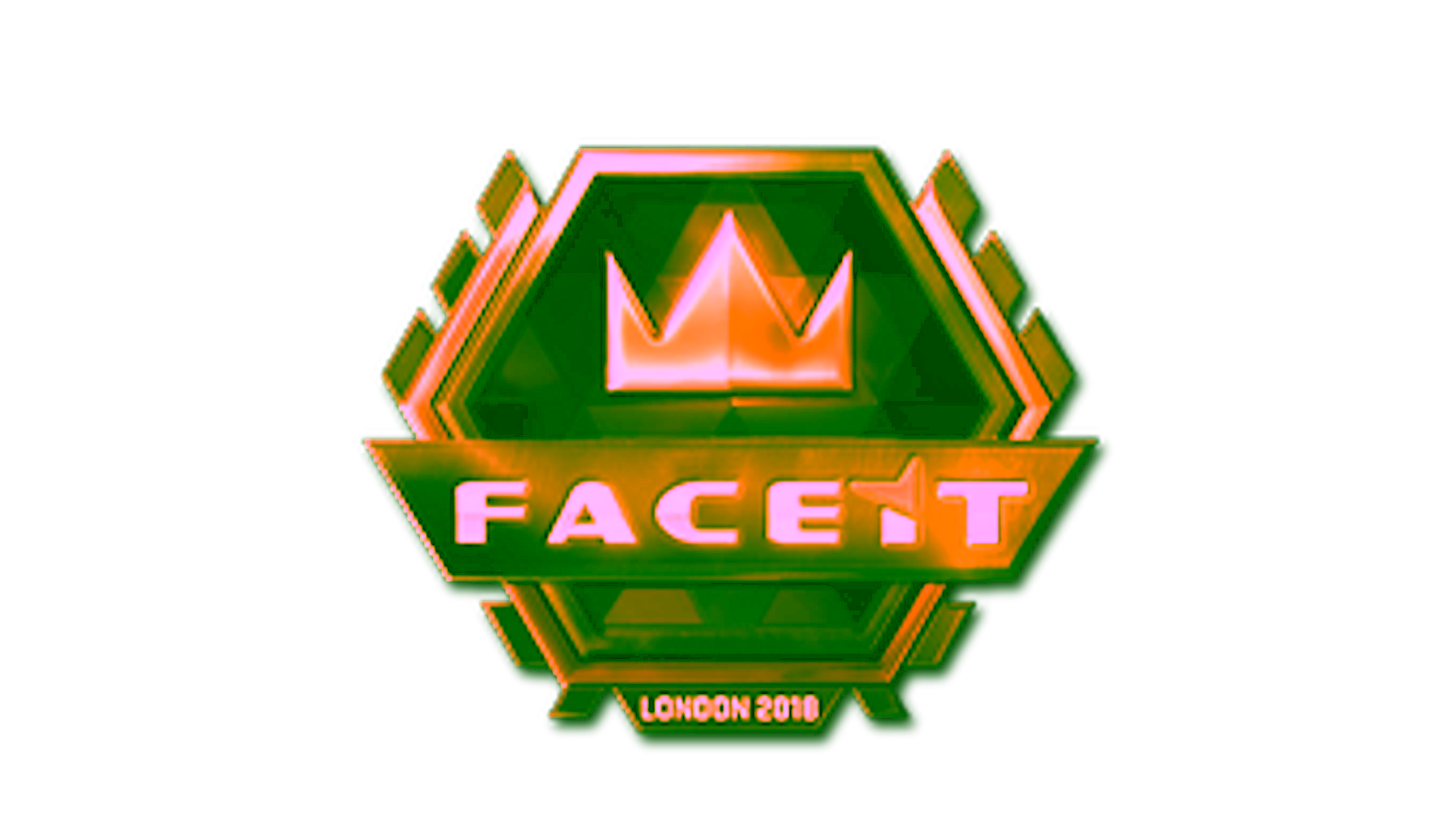 Anzeige für Sticker | FACEIT (Gold) | London 2018