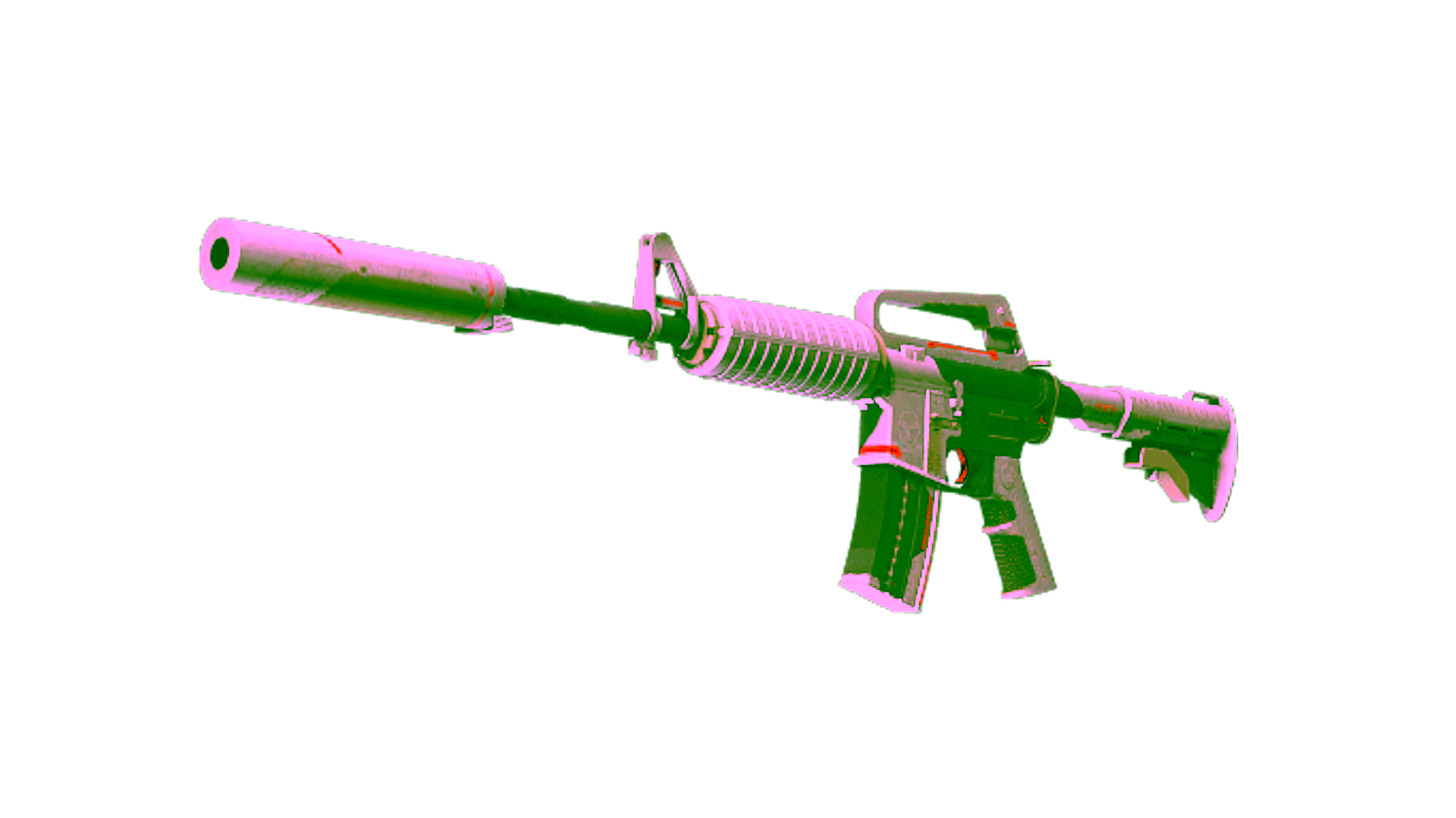 Display for M4A1-S | Mecha Industries (Well-Worn)