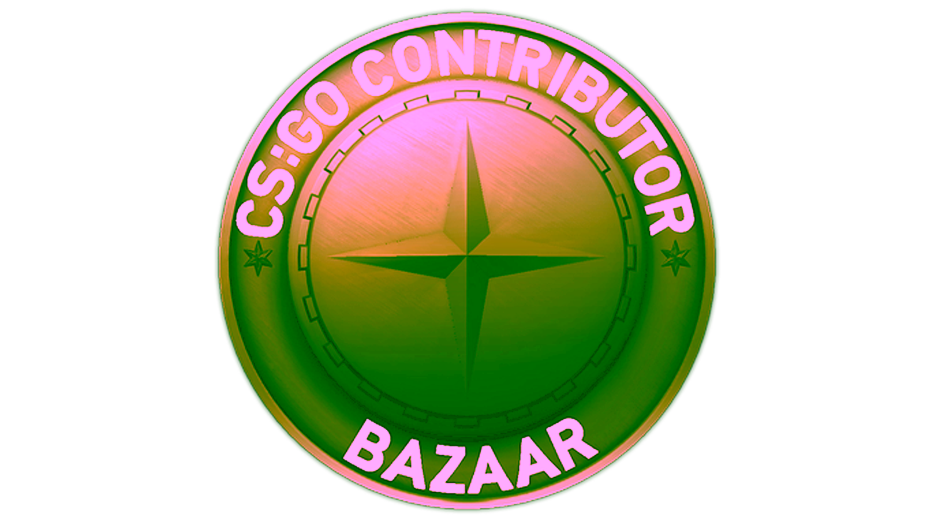 Display for Bazaar Map Coin