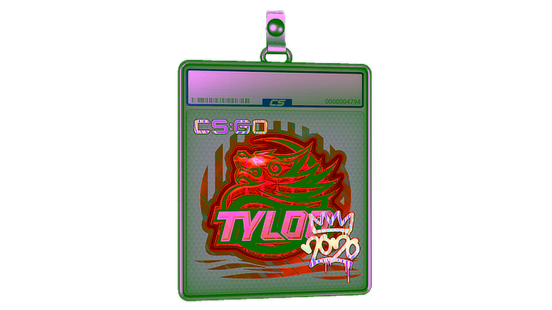 Sticker Slab | TYLOO (Holo) | 2020 RMR için görüntü