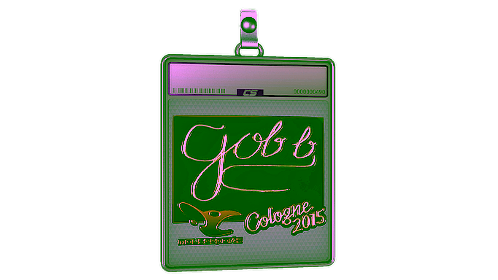Display for Sticker Slab | gob b (Gold) | Cologne 2015