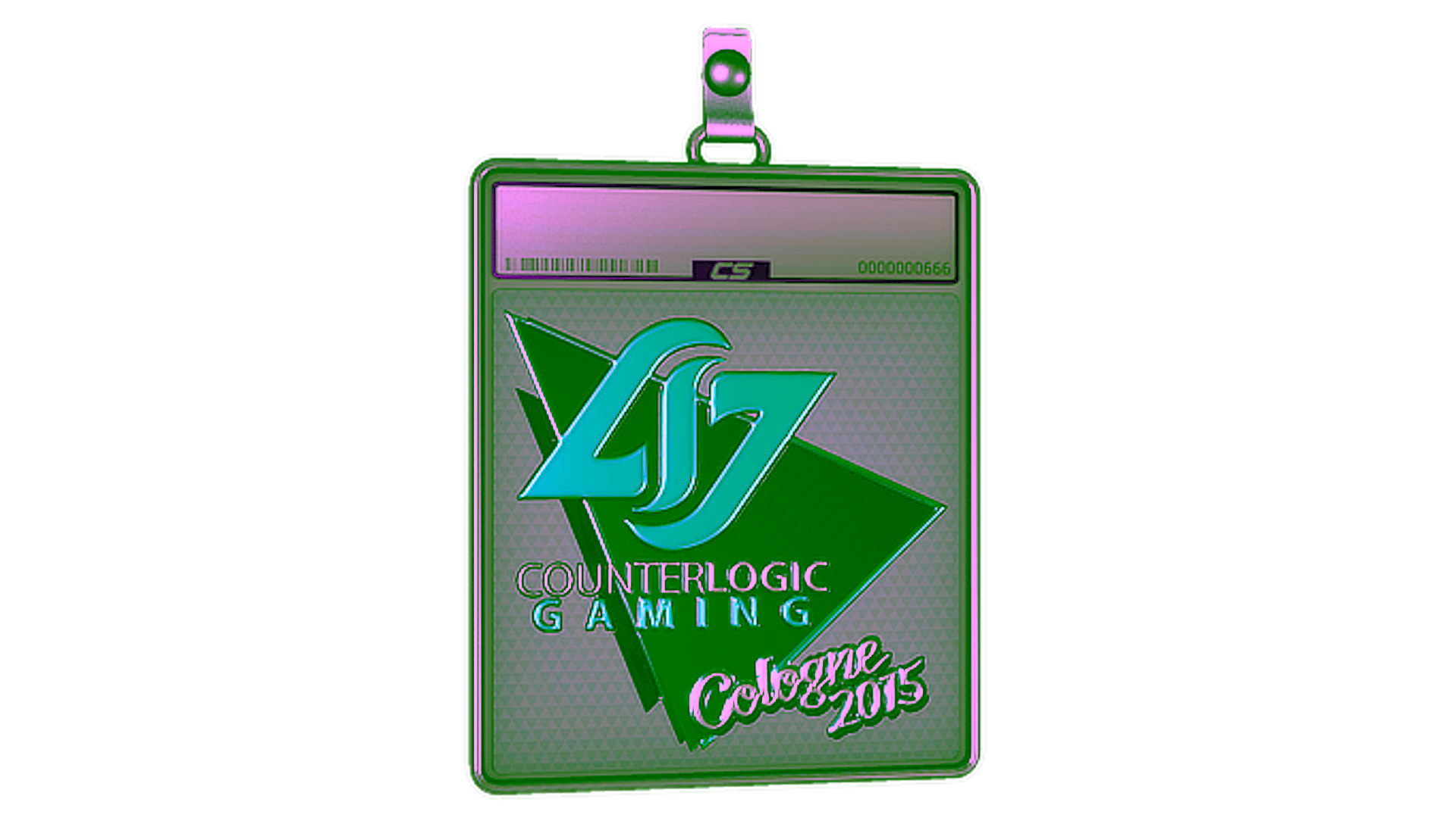 Mostrar para Sticker Slab | Counter Logic Gaming (Foil) | Cologne 2015