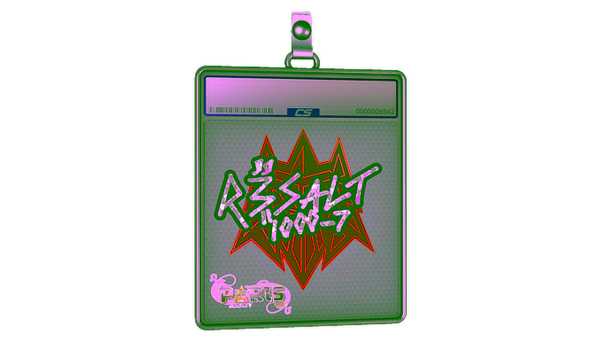 Wyświetl dla Sticker Slab | r3salt (Glitter) | Paris 2023