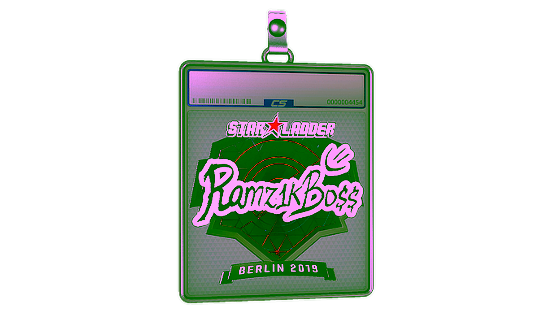 Display for Sticker Slab | Ramz1kBO$$ (Foil) | Berlin 2019